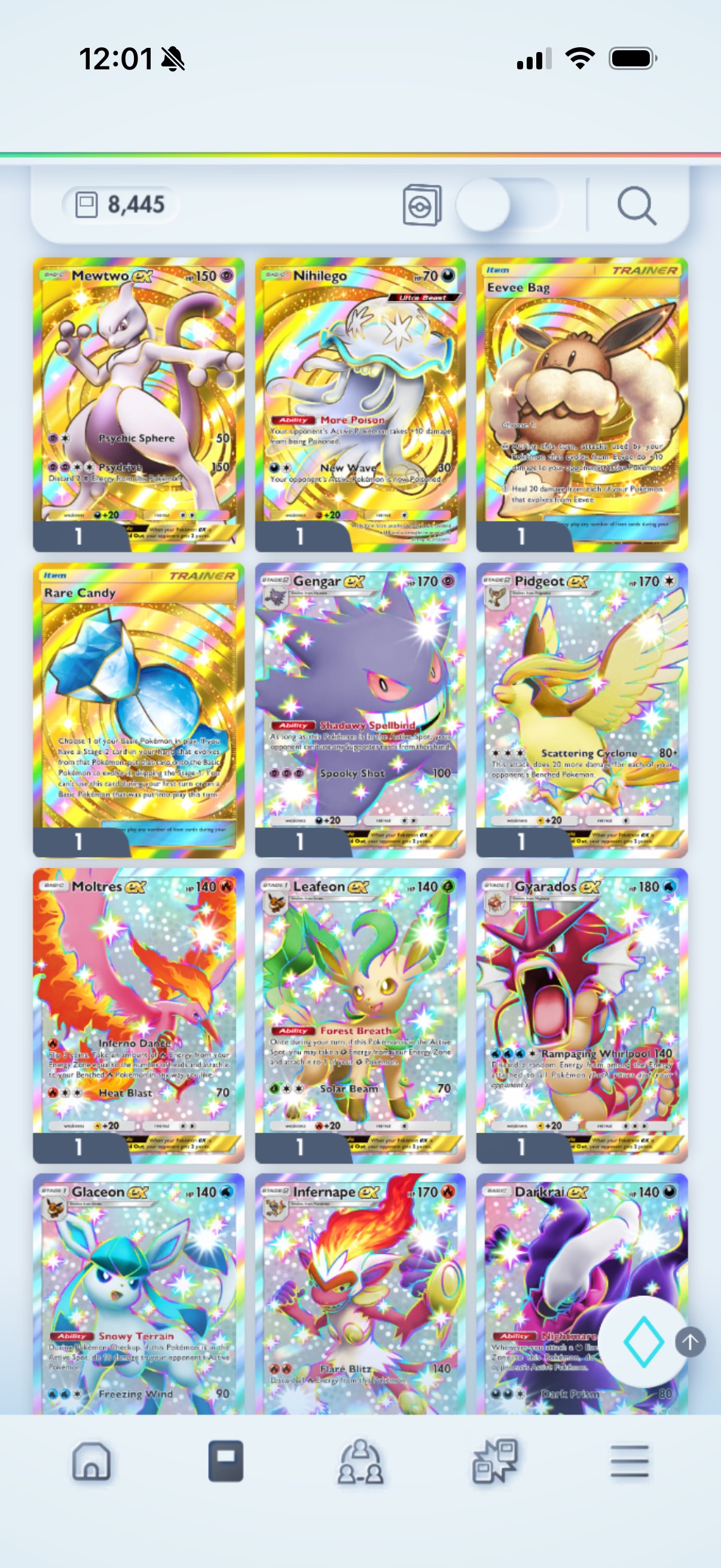 Rare cards